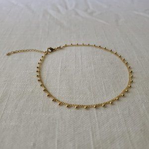 Anklet with beads
